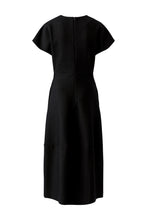 Black Tailored Midi Dress