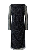 Midnight Leopard Mesh Dress
