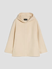 Cream Hooded Coat