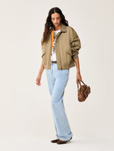 Stud Detail Bomber Jacket