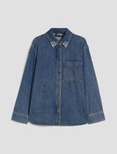 Denim Shirt with Coastal Embroidery