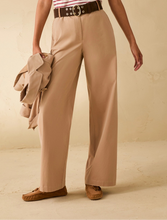 Beige Trousers with Coastal Pocket Detail