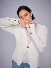 Taegan Knit Cardigan - Ecru