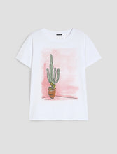 Cactus Print T-Shirt
