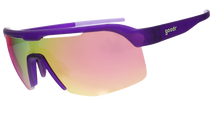Purple Sport Shield Sunglasses