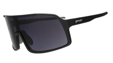 Black Sport Shield Sunglasses