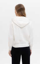 Cream Knit Hoodie