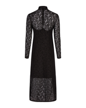 Lace Black Dress - Black
