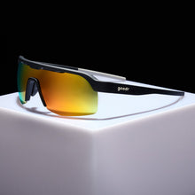 Black Sport Wrap Sunglasses
