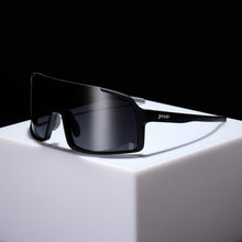 Black Sport Shield Sunglasses