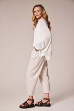 Lightweight Textured Knit Top - White