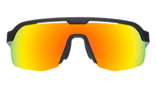 Black Sport Wrap Sunglasses