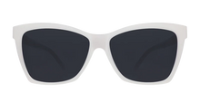 White Cat-Eye Sunglasses - Mod On Out