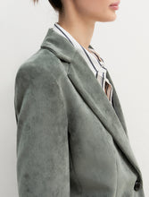 Sage Green Corduroy Tailored Blazer