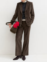 Chocolate Brown Corduroy Blazer