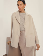 Soft Beige Short Coat