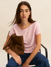Soft Pink Basic T-Shirt