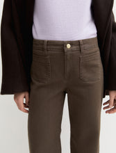 Chocolate Brown High-Waisted Wide Leg Trousers