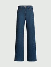 Stud Detail Flared Jeans