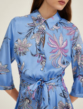 Sash Dress - Light blue