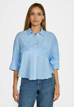 Sky Blue Floral Shirt