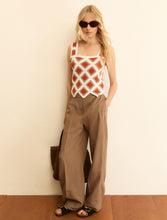 Crochet Square Neck Top