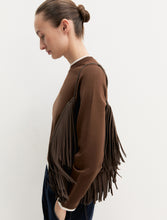 Chocolate Brown Fine Wool Jumper