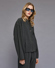 Bomber Jacket With Rhinestones