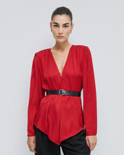 Cherry Drape Blouse