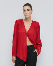 Cherry Drape Blouse