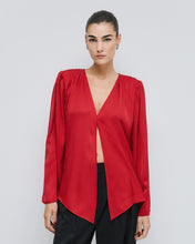 Cherry Drape Blouse