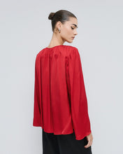 Cherry Drape Blouse