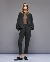 Coal Tapered Trousers