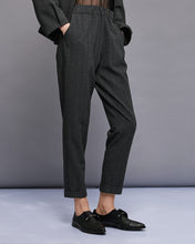 Coal Tapered Trousers