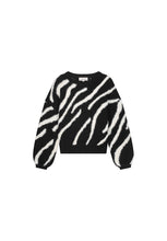 Zebra Pullover - Black