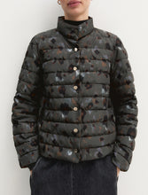 Reversible Bronze & Green Quilted Jacket