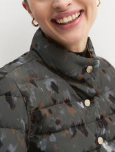 Reversible Bronze & Green Quilted Jacket