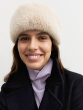 Faux Fur Winter Hat - Cream