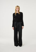 Embellished Black Cardigan