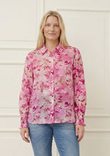 Pink Abstract Print Shirt