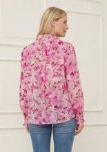 Pink Abstract Print Shirt