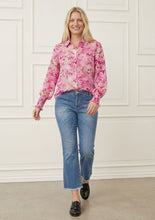 Pink Abstract Print Shirt