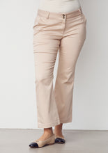 Stone Flared Tailored Trousers