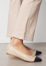 Stone Flared Tailored Trousers