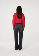 Red Jumper with Embroidered Detail
