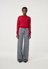 Red Scrunch Pullover