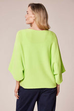 Lime Green Batwing Top