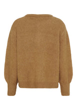 Soft Camel Button-Up Cardigan