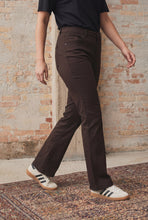 Chocolate Straight Leg Trousers