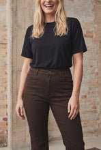 Chocolate Straight Leg Trousers